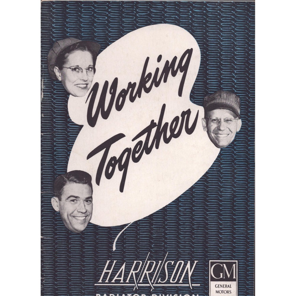 Vintage Harrison Radiator Division General Motors Employee Handbook Lockport NY